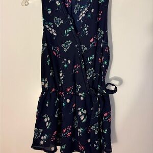 Floral Wrap Top